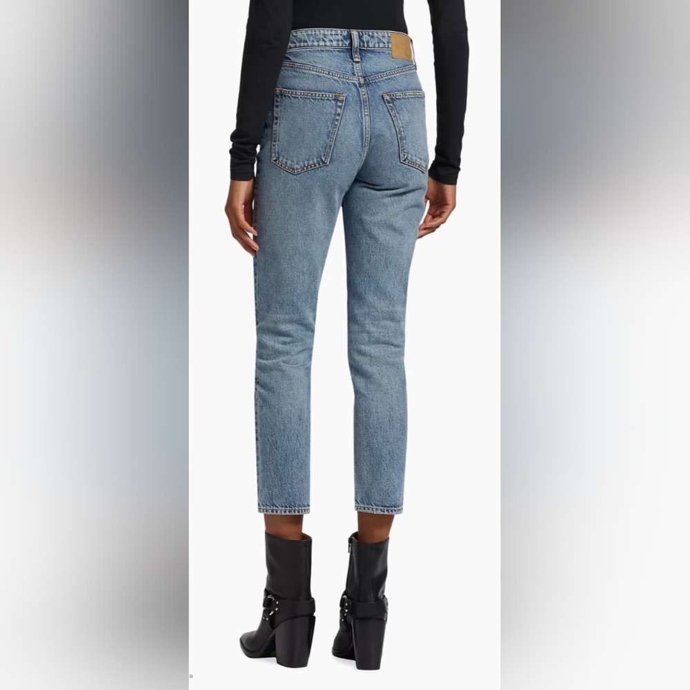 Rag & Bone High Rise Ankle Sigarette  Nina jeans Size 30 New - Picture 2 of 11